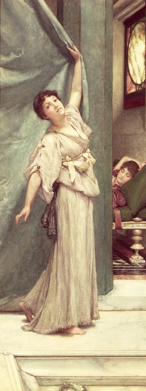 Middagsslummer af Lawrence Alma Tadema