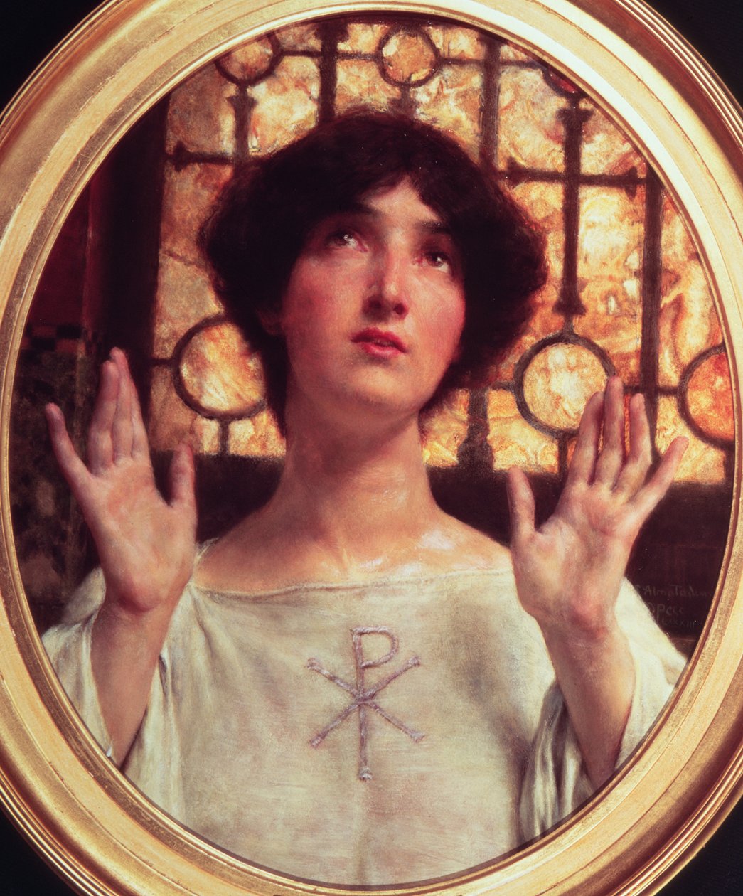 Orante, 1907 af Lawrence Alma Tadema
