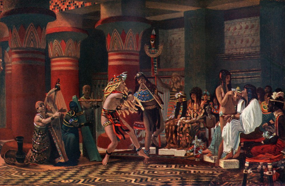 Fritidsinteresser i det gamle Egypten af Lawrence Alma Tadema