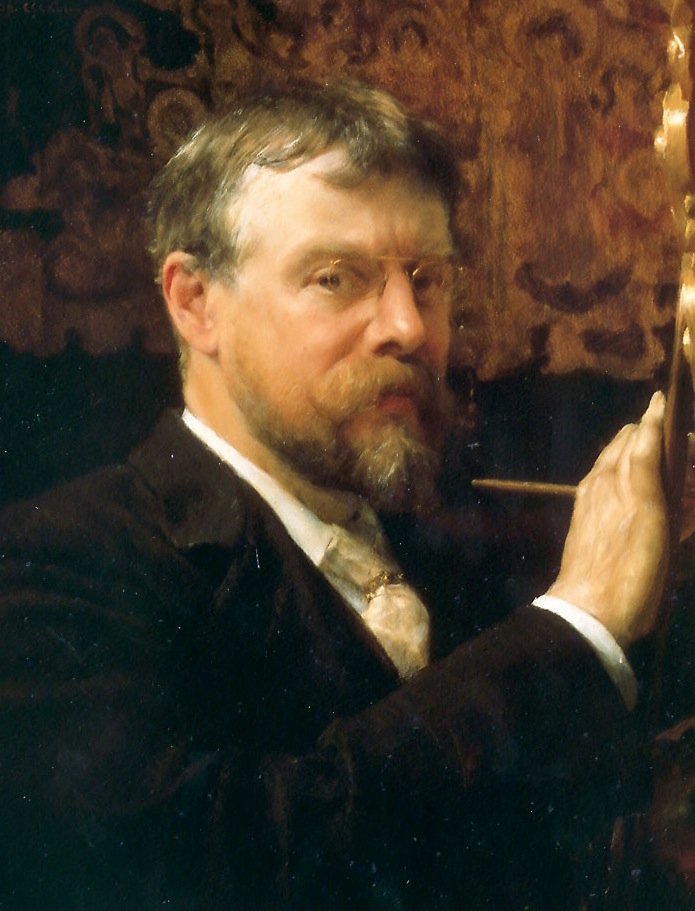 Selvportræt af Lawrence Alma Tadema