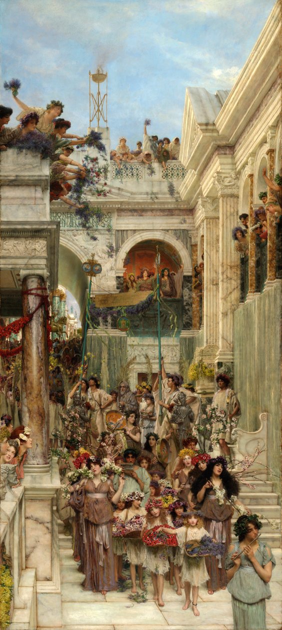 Forår af Lawrence Alma Tadema
