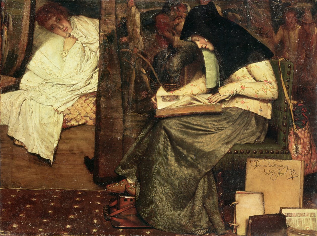 Sygeplejersken af Lawrence Alma Tadema