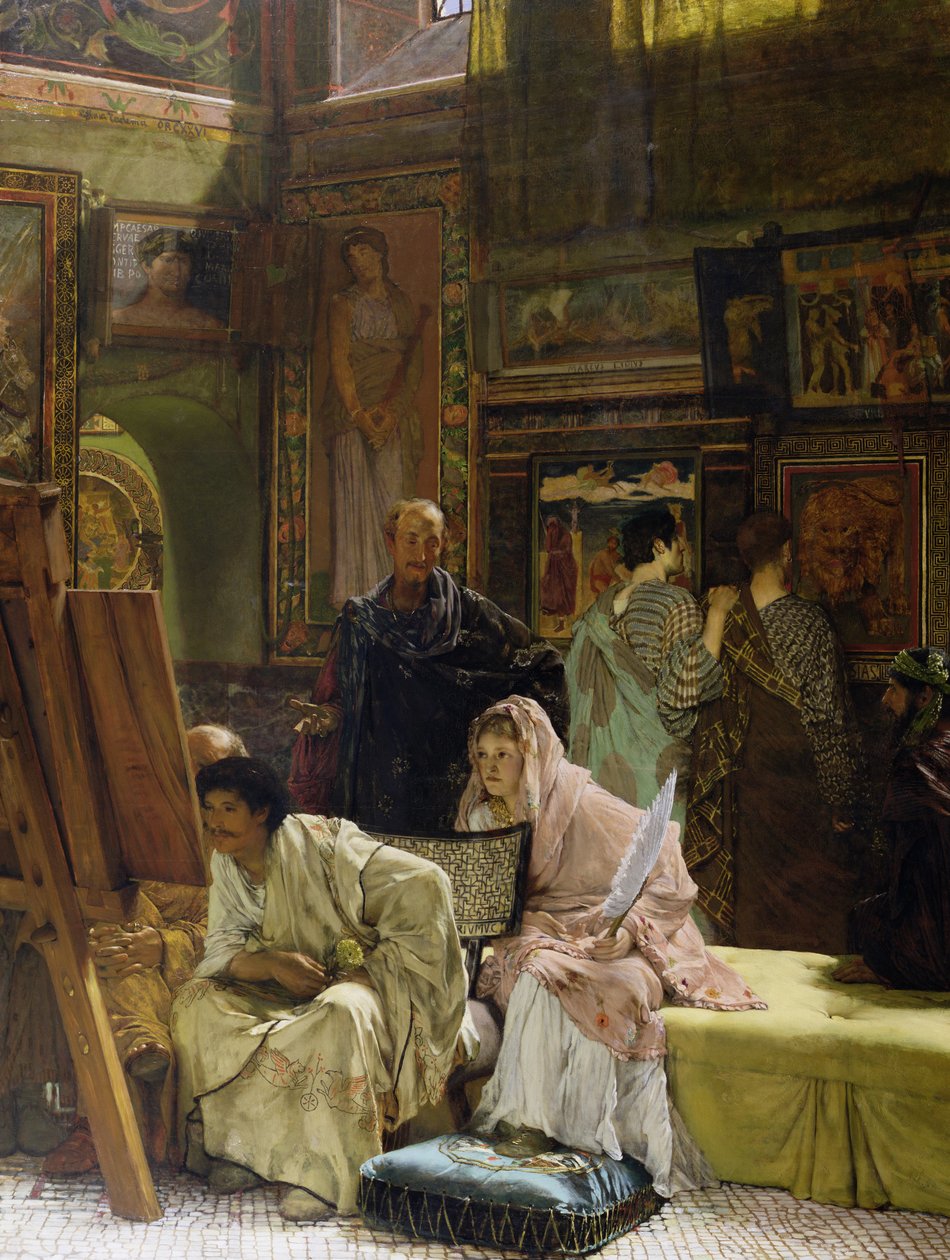 Billedgalleriet, 1874 af Lawrence Alma Tadema
