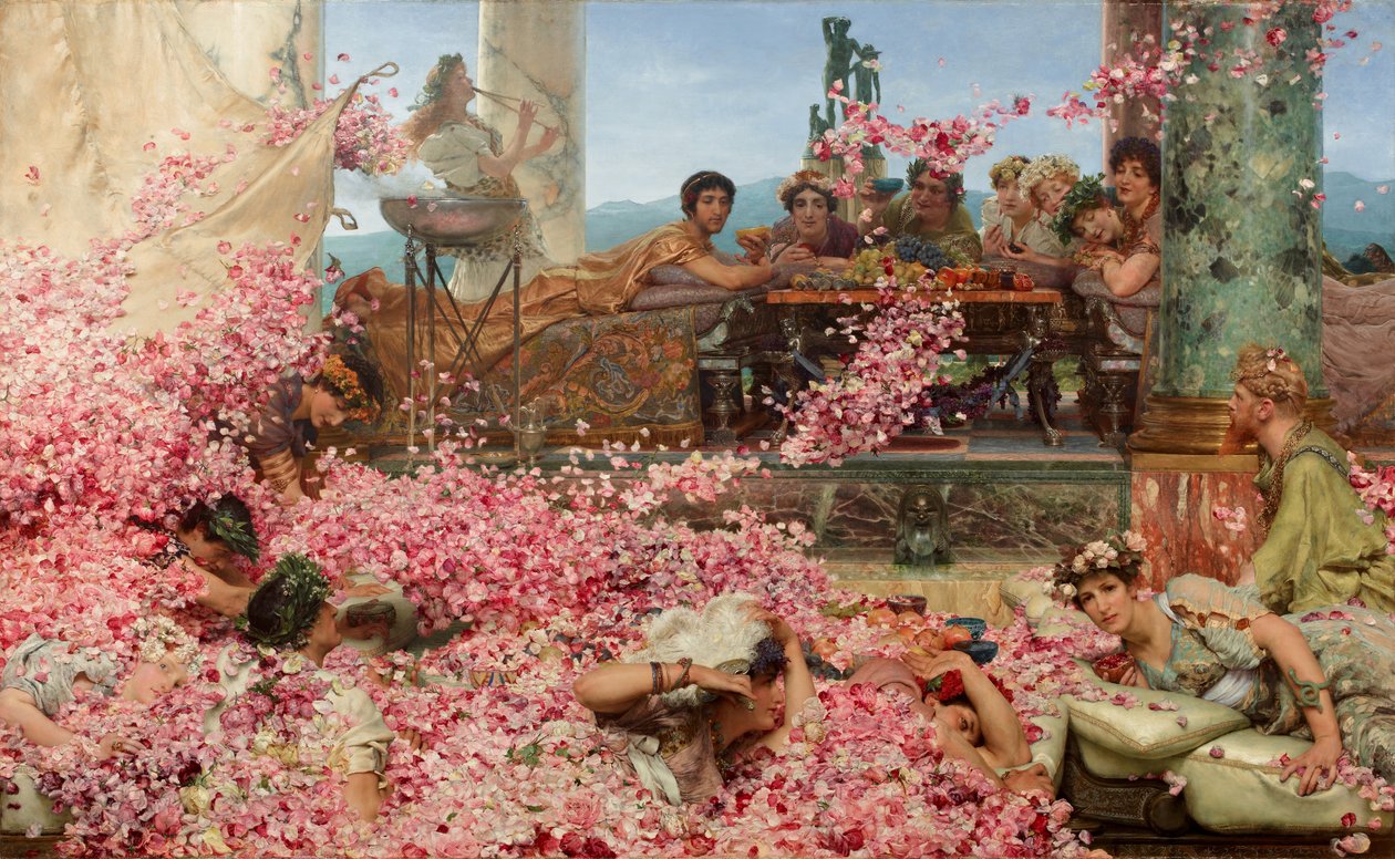 Roserne af Heliogabalus af Lawrence Alma Tadema