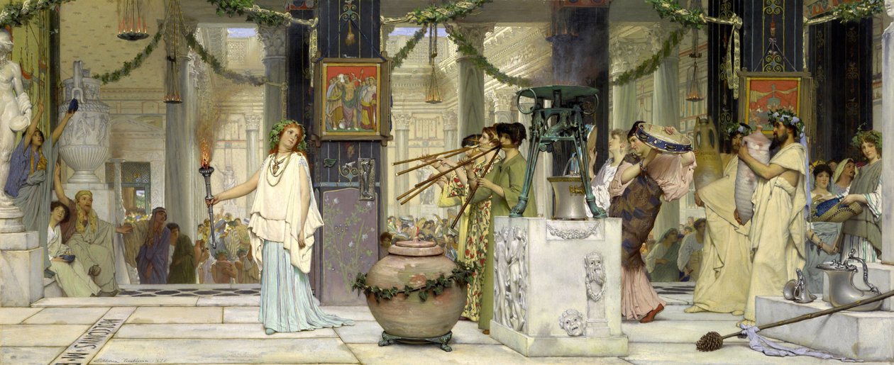 Vintage -festivalen af Lawrence Alma Tadema