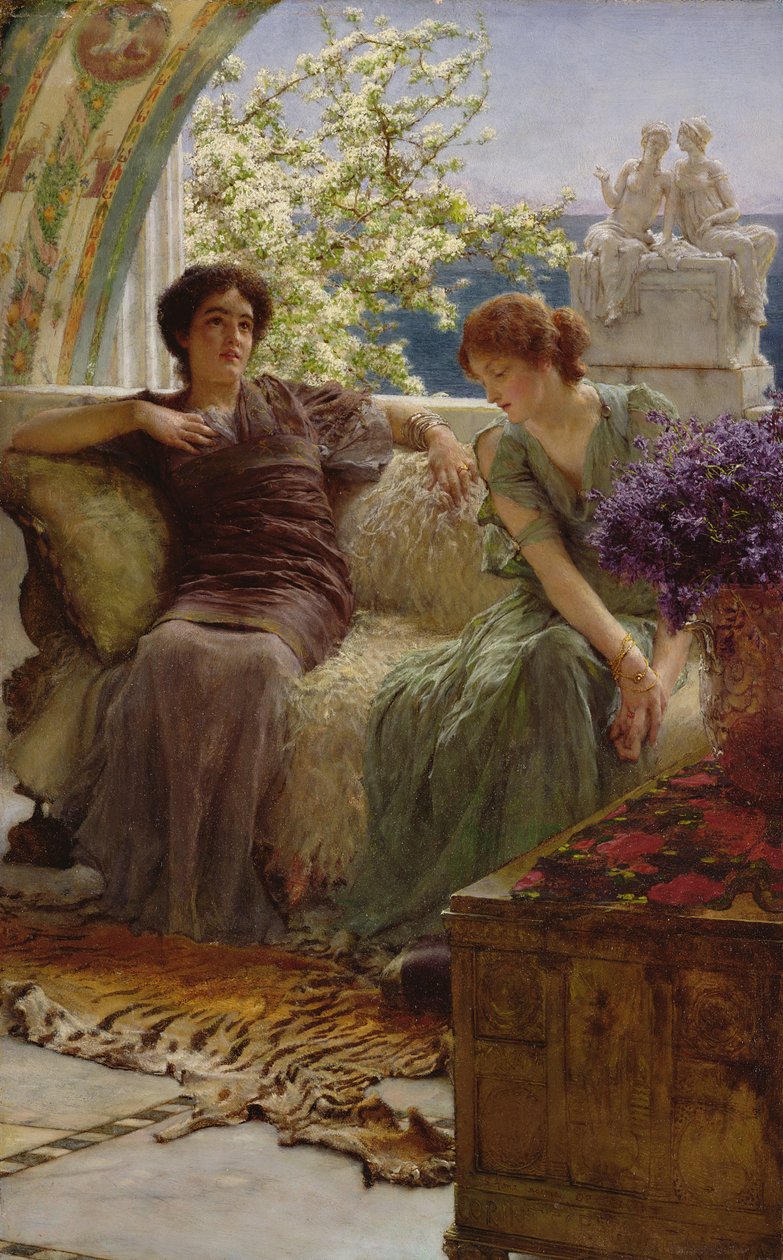 Unwelcome Confidence, 1895 af Lawrence Alma Tadema