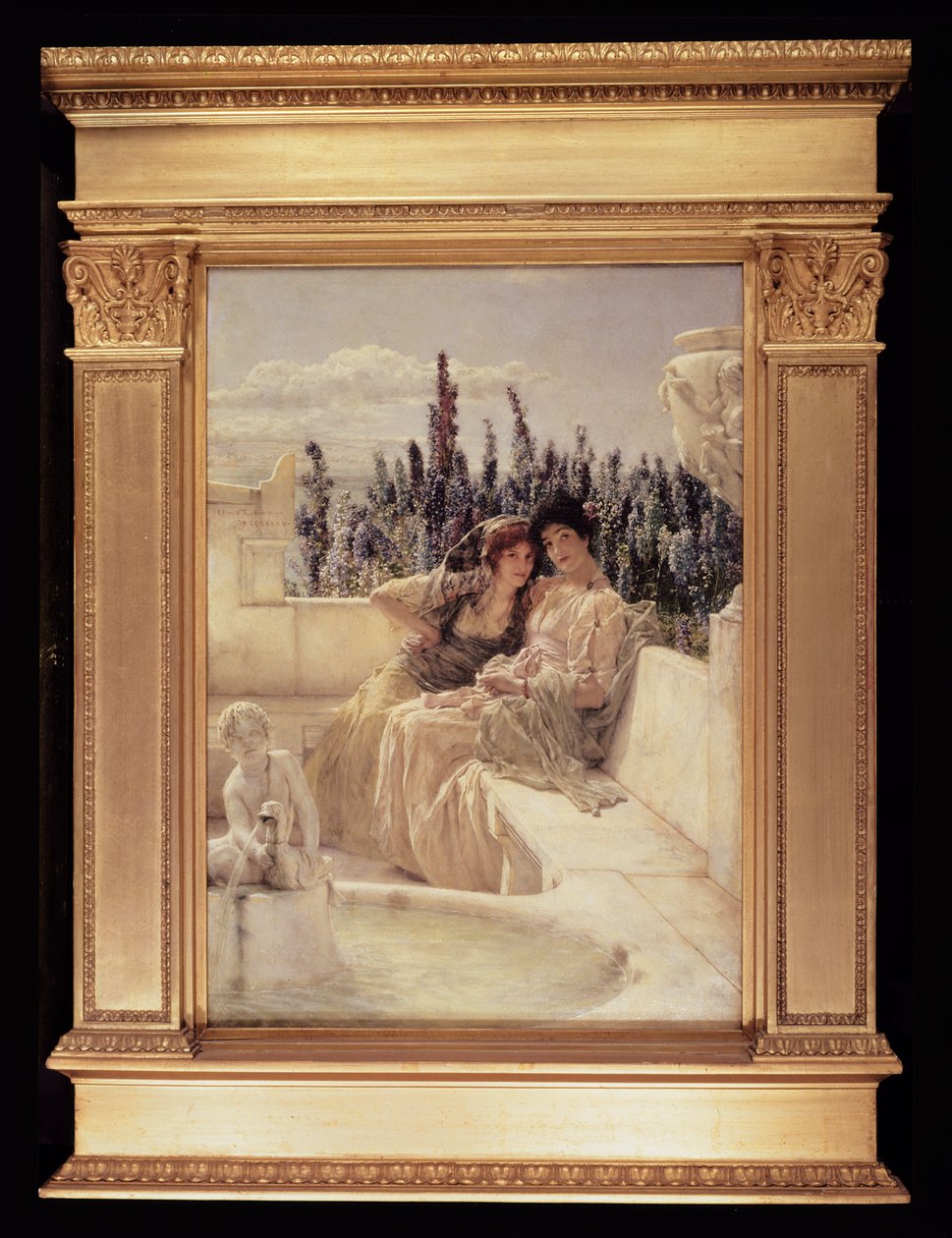 Whispering Noon, 1896 (se også 198374) af Lawrence Alma Tadema