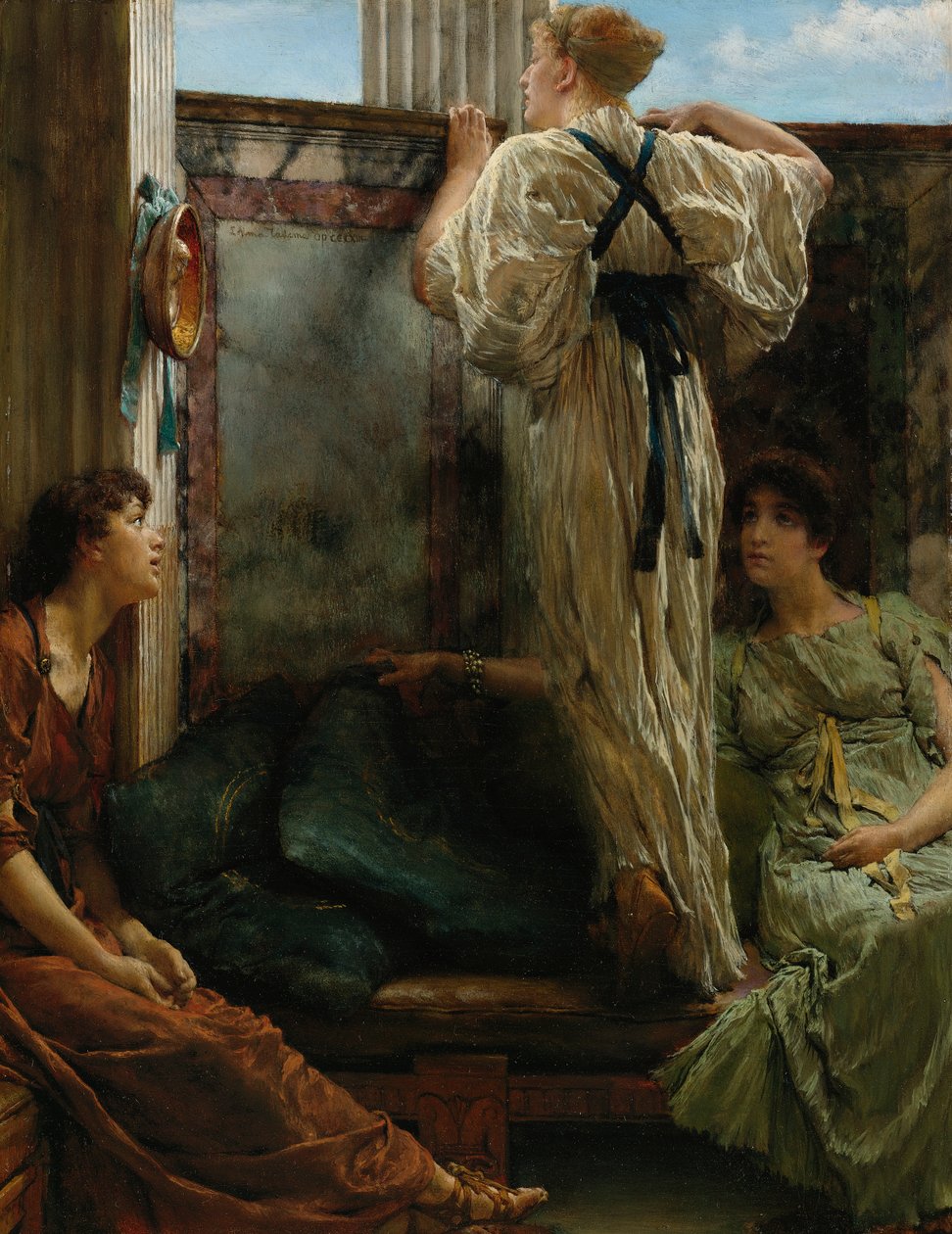 Hvem er det af Lawrence Alma Tadema