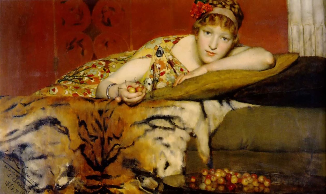 Cherriesn af Lawrence Alma Tadema