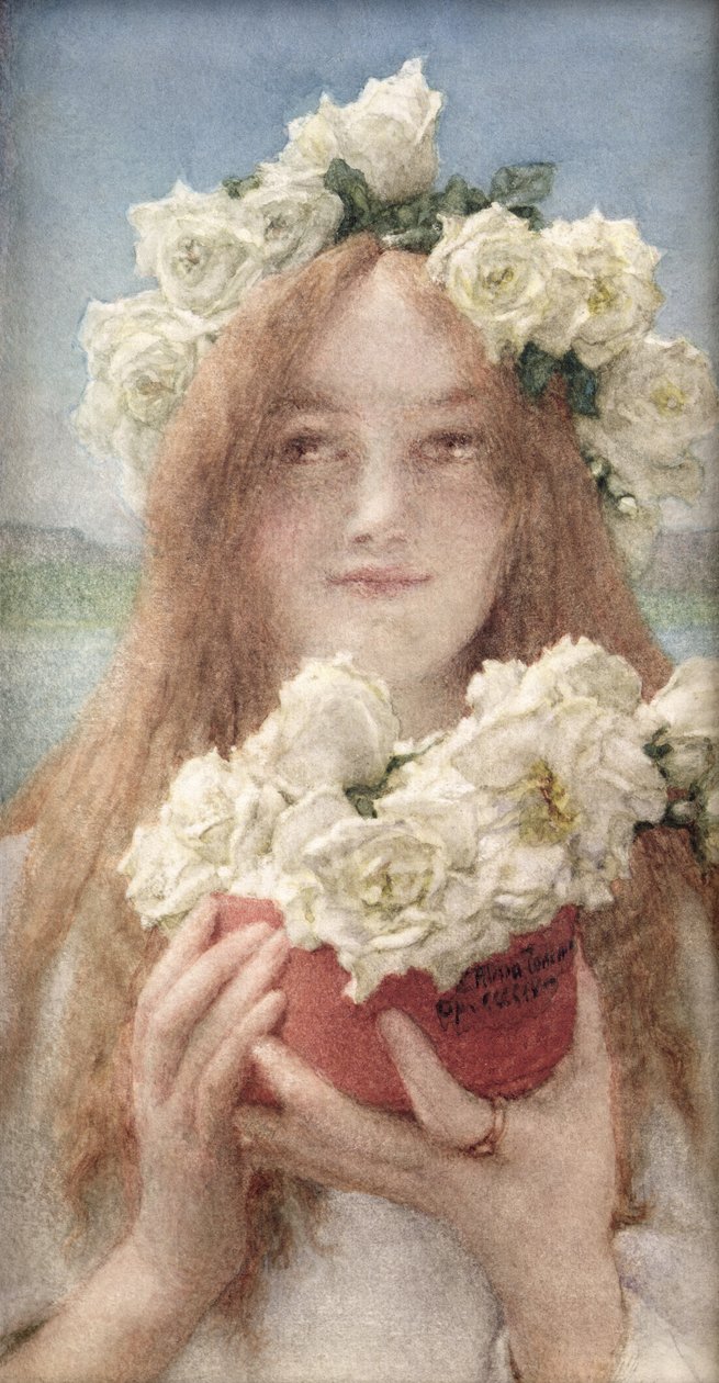 Sommeroffer, 1894 af Lawrence Alma Tadema