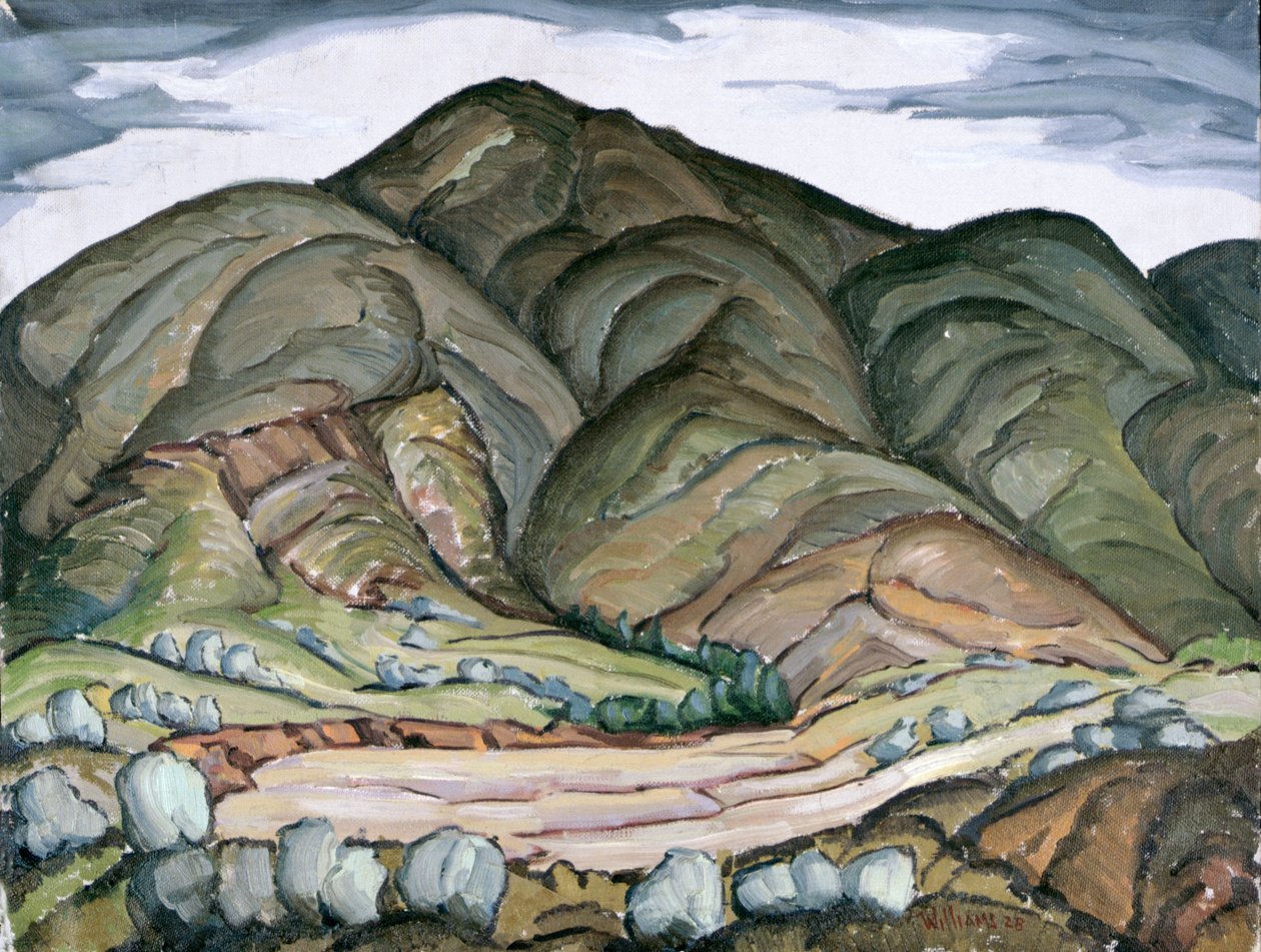 Socorro-bjergene, 1928 af Lawrence Williams