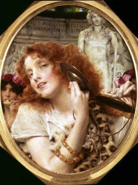 Bacchante af Lawrence Alma Tadema