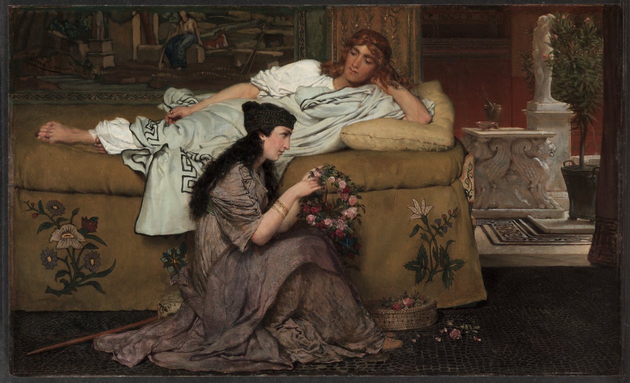 Glaucus og Nydia af Lawrence Alma Tadema