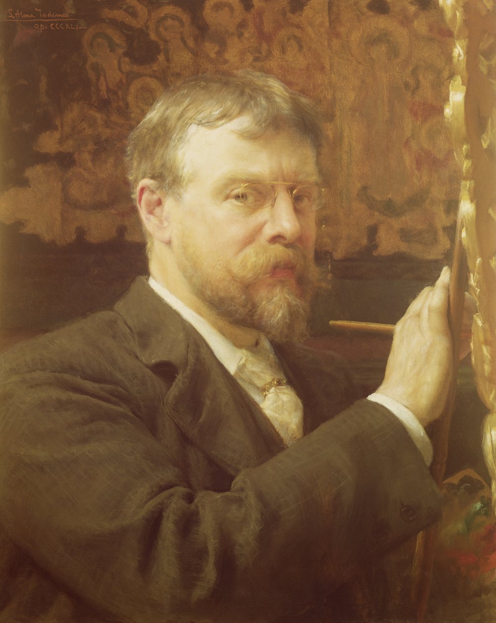 Selvportræt af Lawrence Alma Tadema