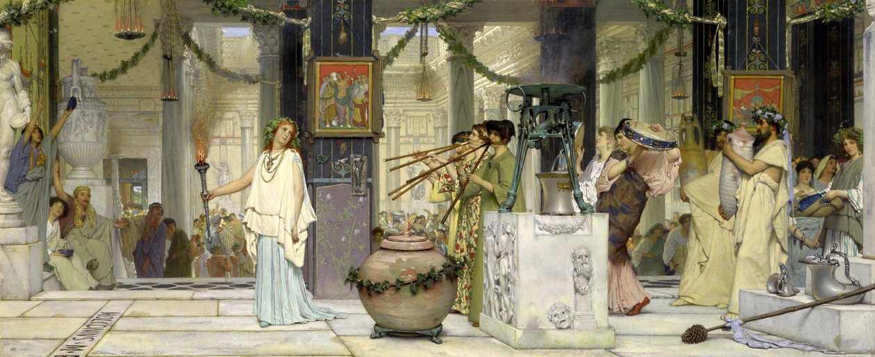 Vintage-festivalen af Lawrence Alma-Tadema