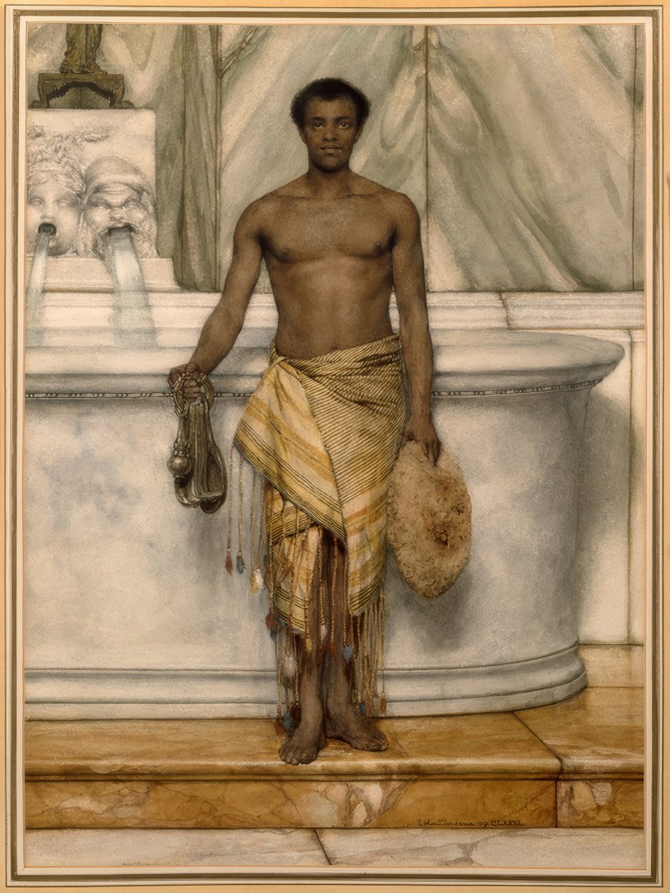 Til Balneator af Lawrence Alma Tadema