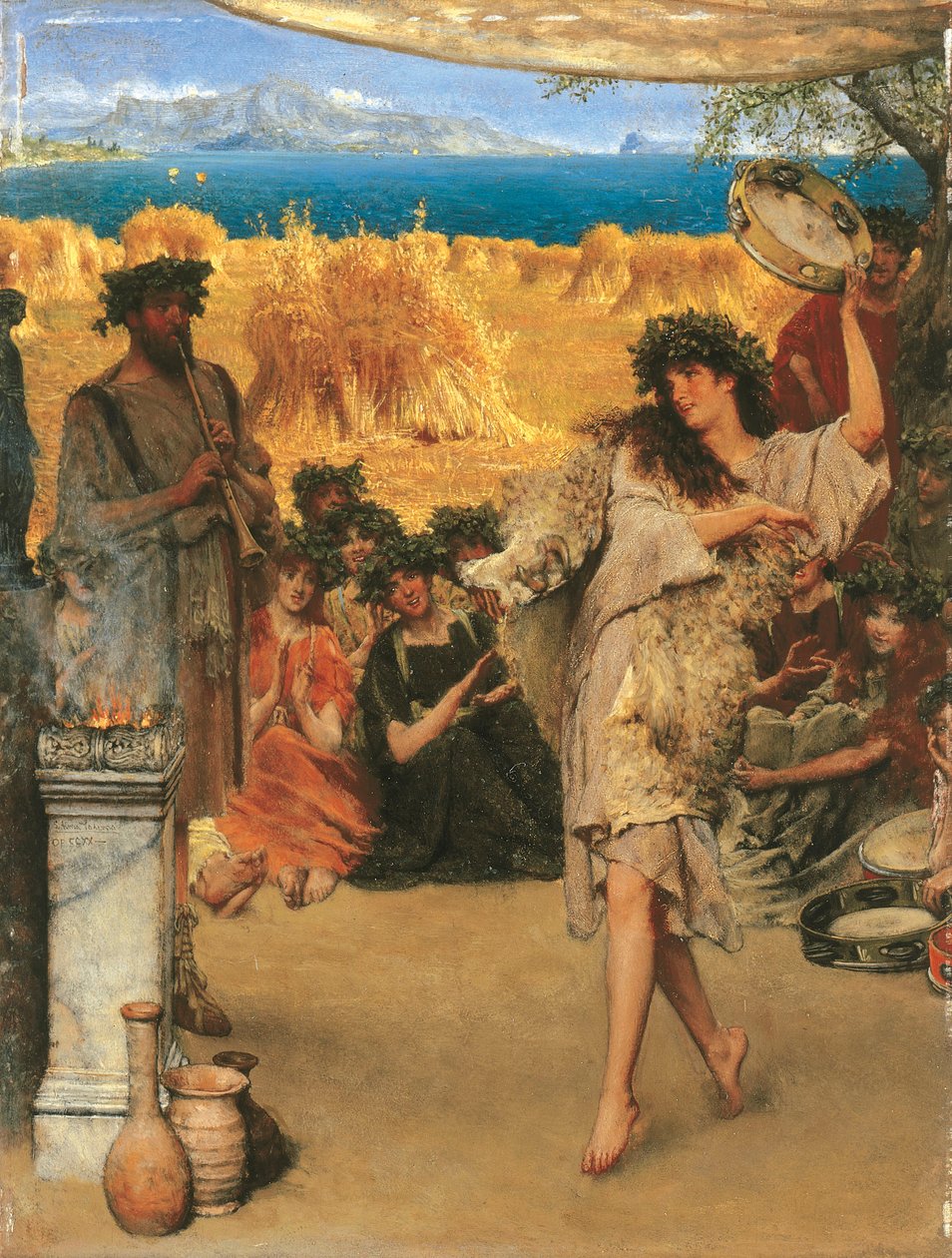 En høstfest, 1880 af Lawrence Alma Tadema