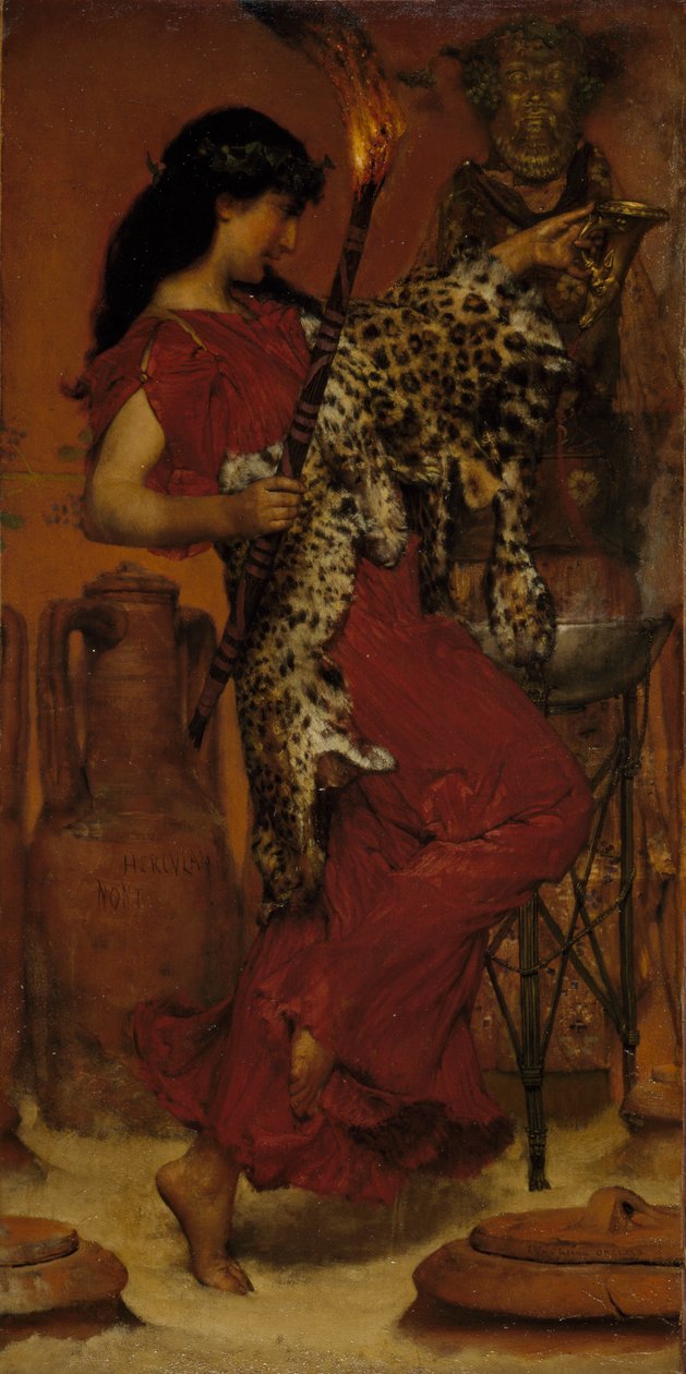 Efterår: Vintage Festival, 1877 af Lawrence Alma Tadema
