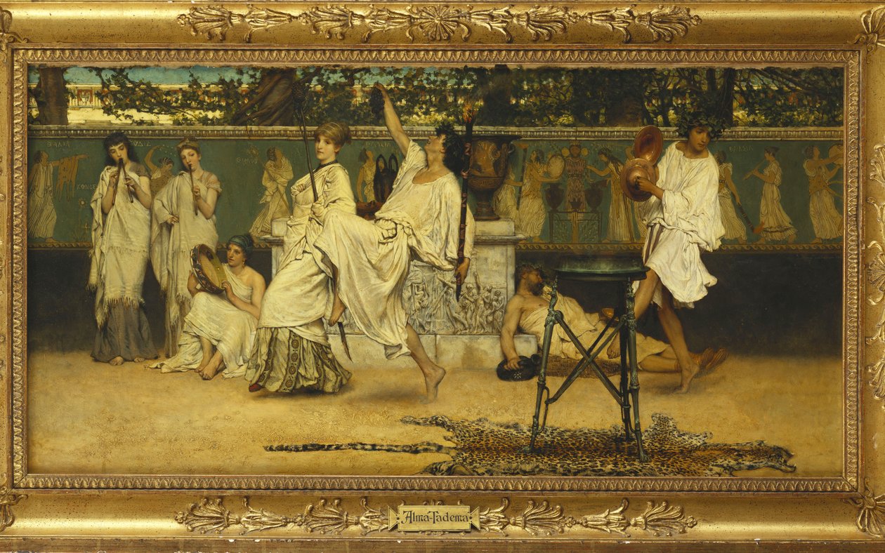 Bachnal, 1871 af Lawrence Alma Tadema