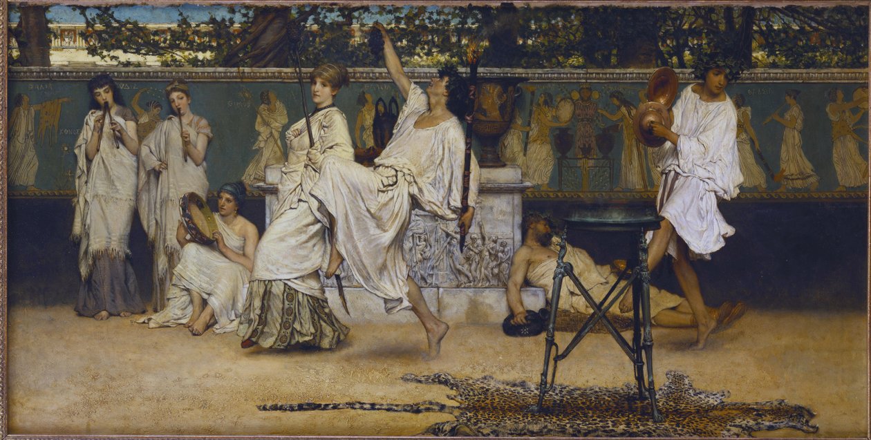 Bachnal, 1871 af Lawrence Alma Tadema
