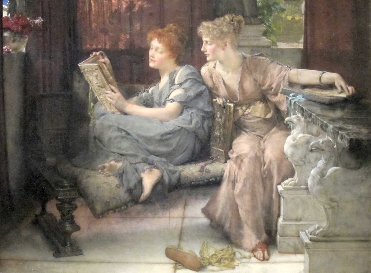 Sammenligning af Lawrence Alma Tadema