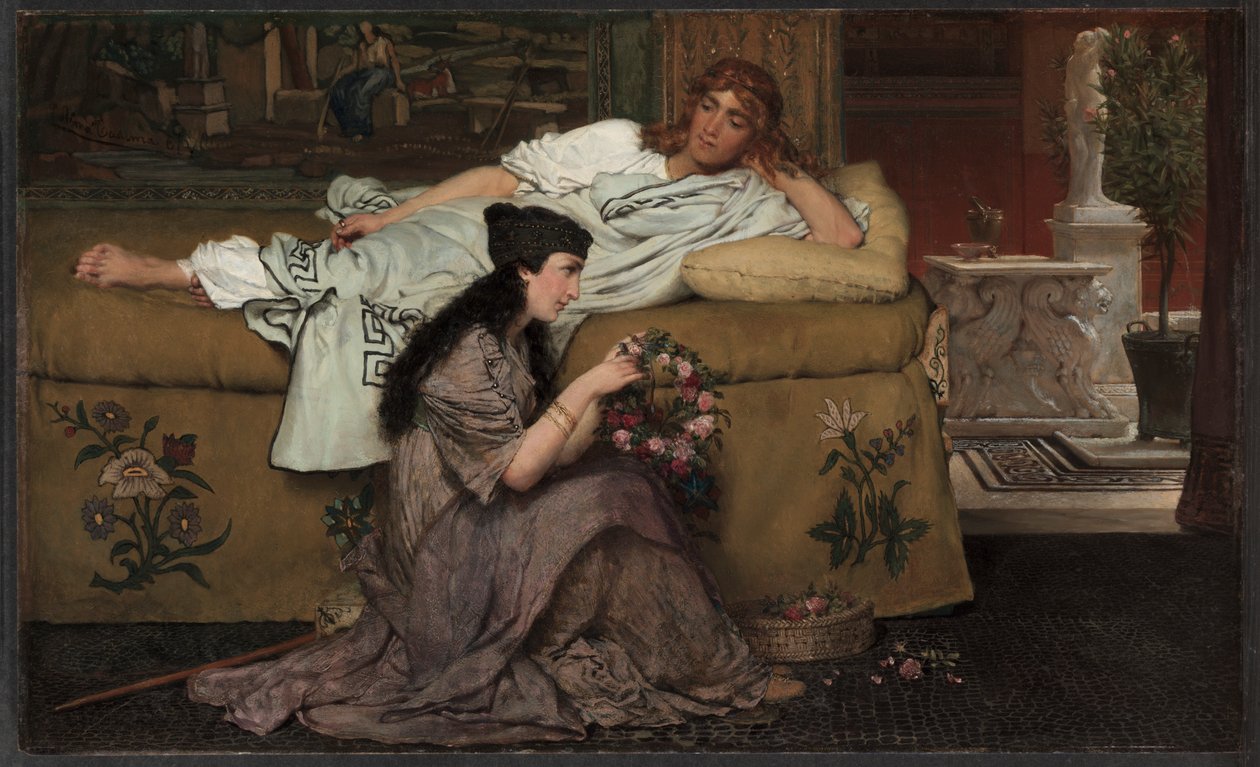 Glaucus og Nydia af Lawrence Alma Tadema