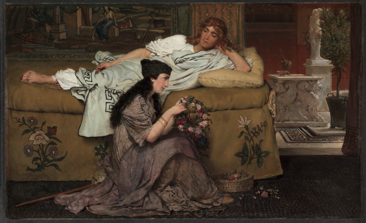 Glaucus og Nydia af Lawrence Alma Tadema