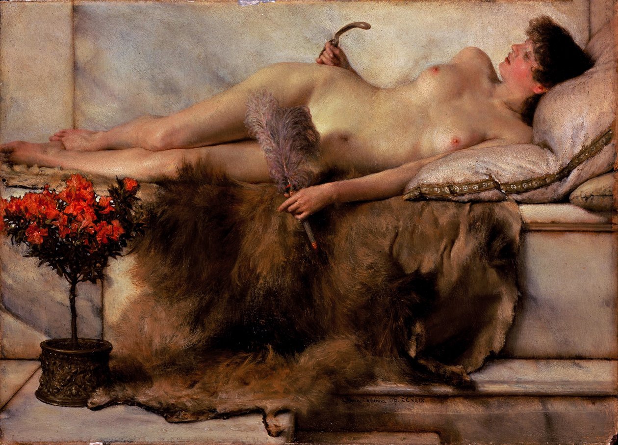 I Tepidarium af Lawrence Alma Tadema