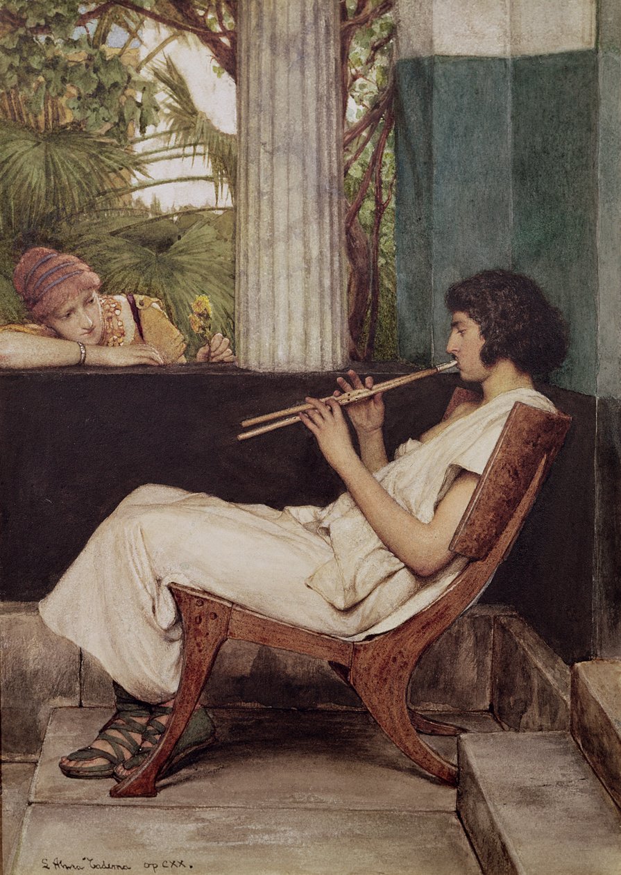 Musik har charme af Lawrence Alma Tadema
