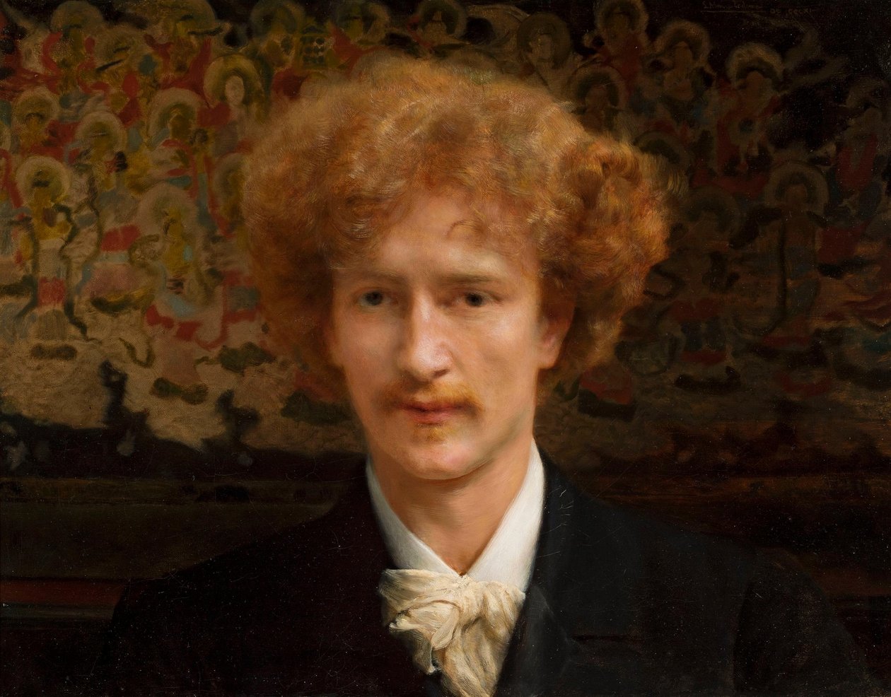 Portræt af Ignacy Jan Paderewski (1860-1941) af Lawrence Alma Tadema