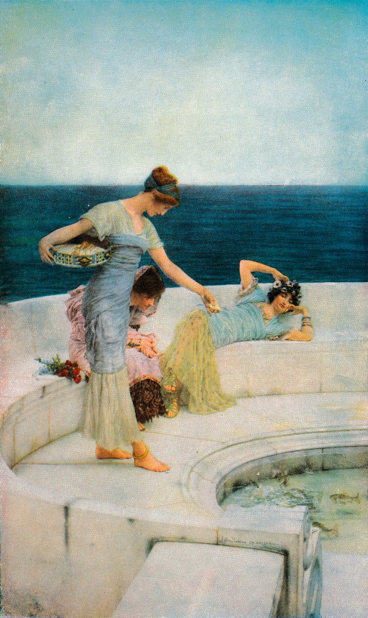 Sølvfavoritter, c1903, 1918 af Lawrence Alma Tadema
