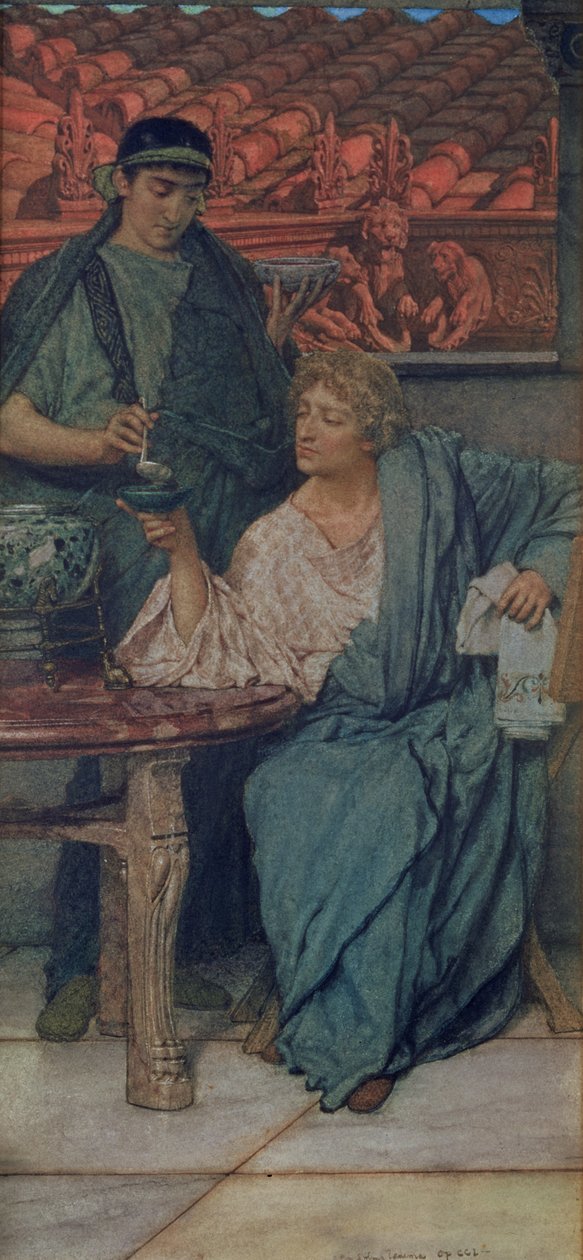 De romerske vinsmagere af Lawrence Alma Tadema
