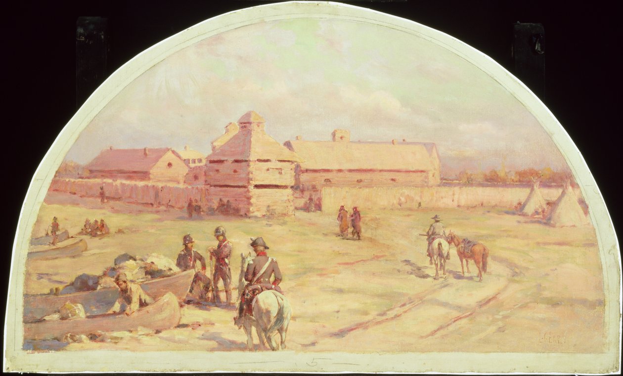 Det første Fort Dearborn af Lawrence Carmichael Earle