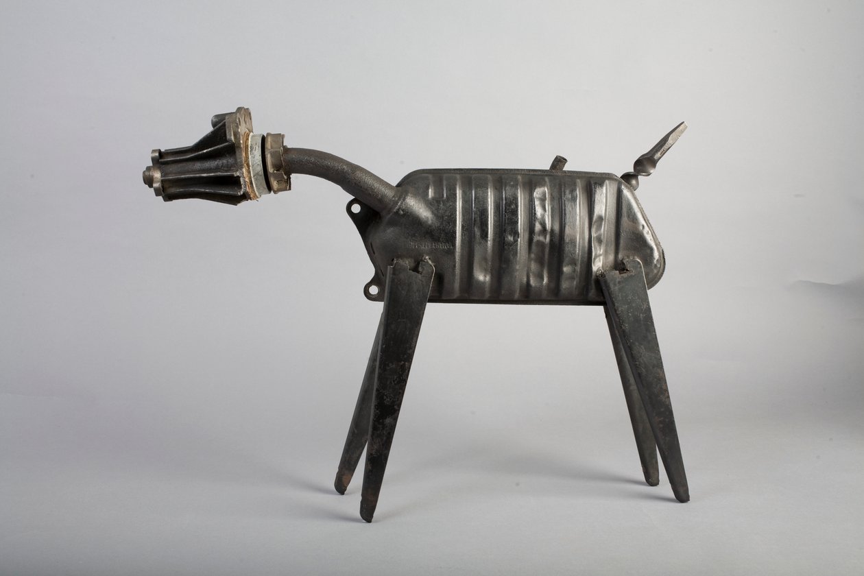Fox Terrier, 2004 (metal) af Lawrie Simonson