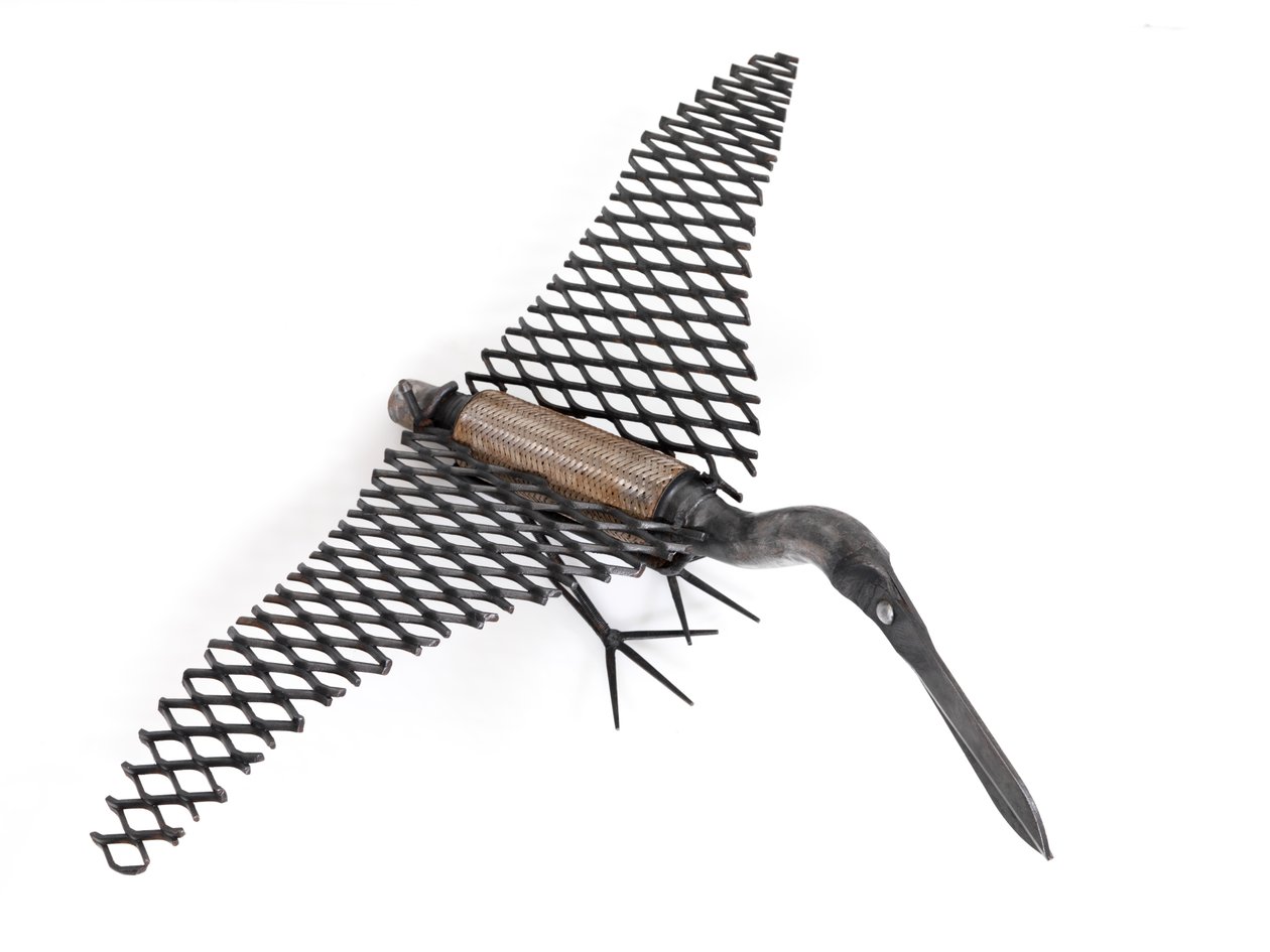 Least Bittern, 2006 (metal) af Lawrie Simonson