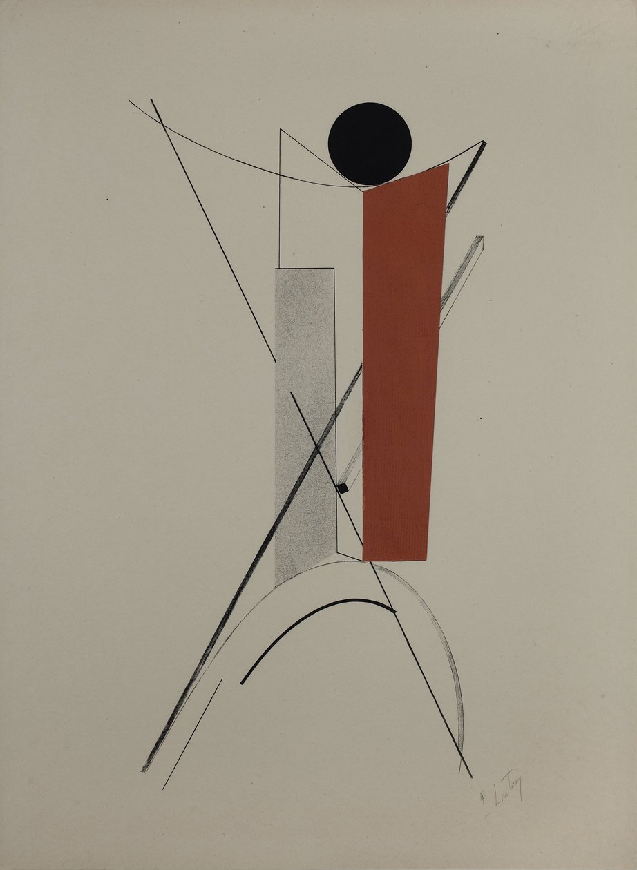 Kestnermappe Proun, Rob. Levnis og Chapman GmbH Hannover -3 af Eliezer Markowich Lissitzky