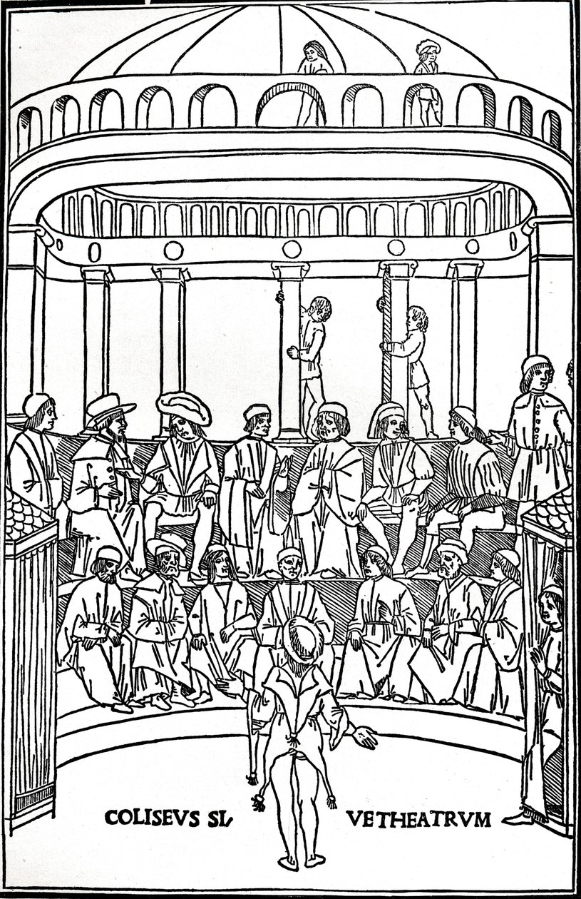 Plantus, Komedie, c1511 af Lazarus de Soardi
