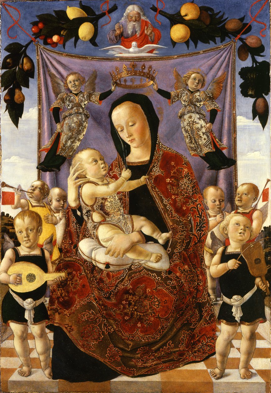 Ydmyghedens Madonna af Lazzaro Bastiani