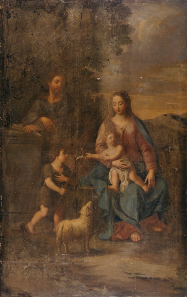 Hellig familie af Le Dominiquin