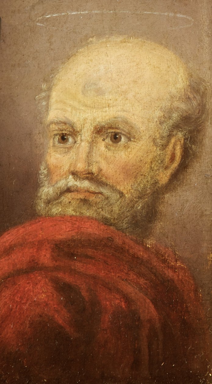 En apostel, ca. 1775-1800 (olie på panel) af Le Jeune