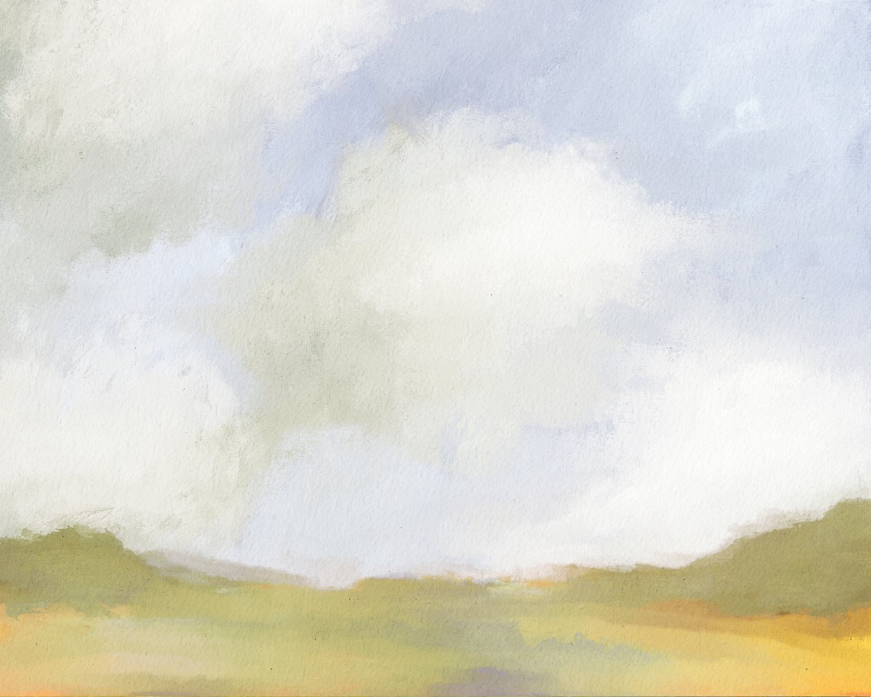 The Plateau, ca. 2020 (blandede medier) af Leah Straatsma