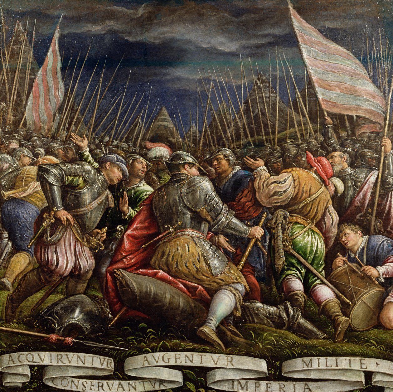 Et krigsråd af Leandro da Ponte Bassano