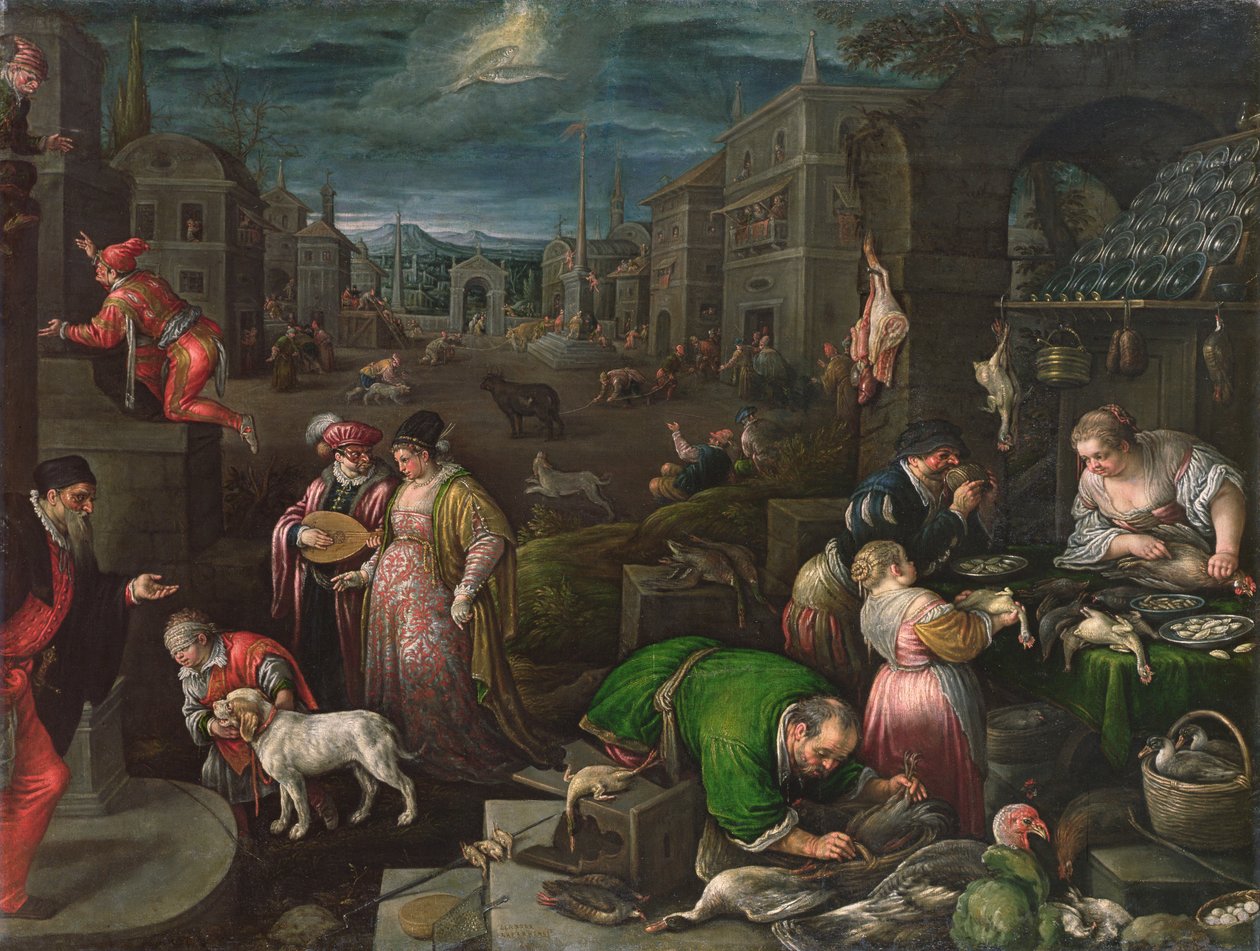 februar 1595-1600, af Leandro da Ponte Bassano