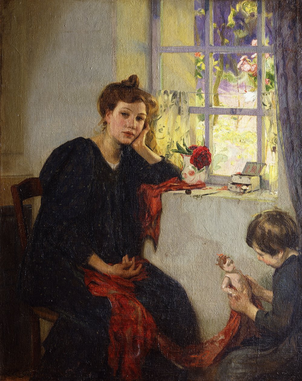 Dukken, 1902 af Leandro Ramon Garrido
