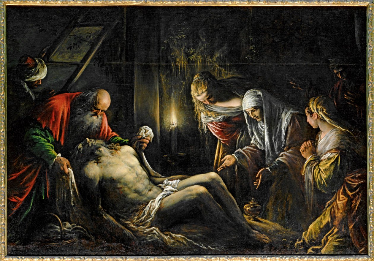 La Deposition - Aflejringen ... af Leandro da Ponte Bassano