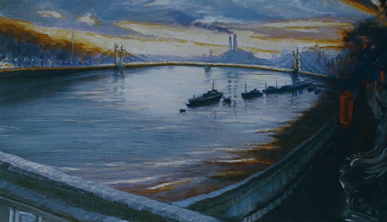 Albert Bridge, Chelsea 2000 af Lee Campbell