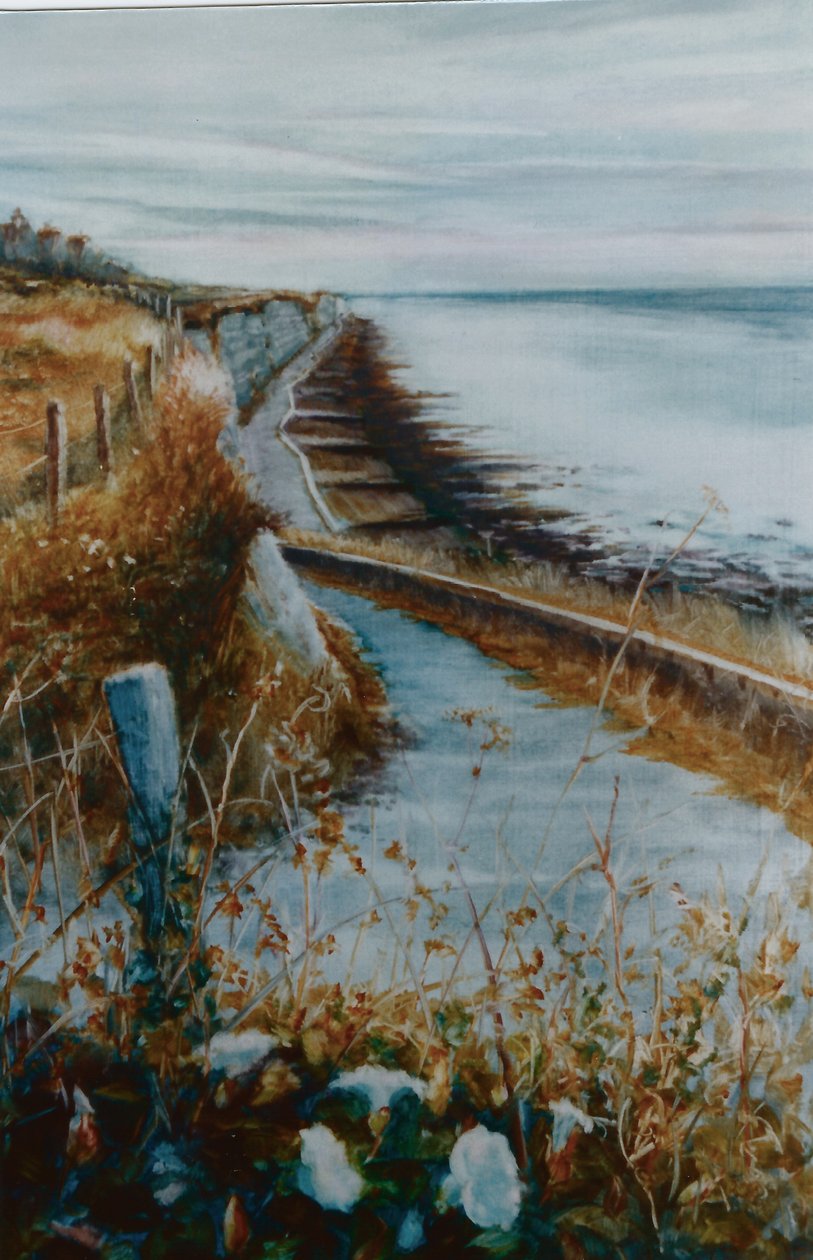 Brighton Morning Glory, 2000 (olie på papir) af Lee Campbell