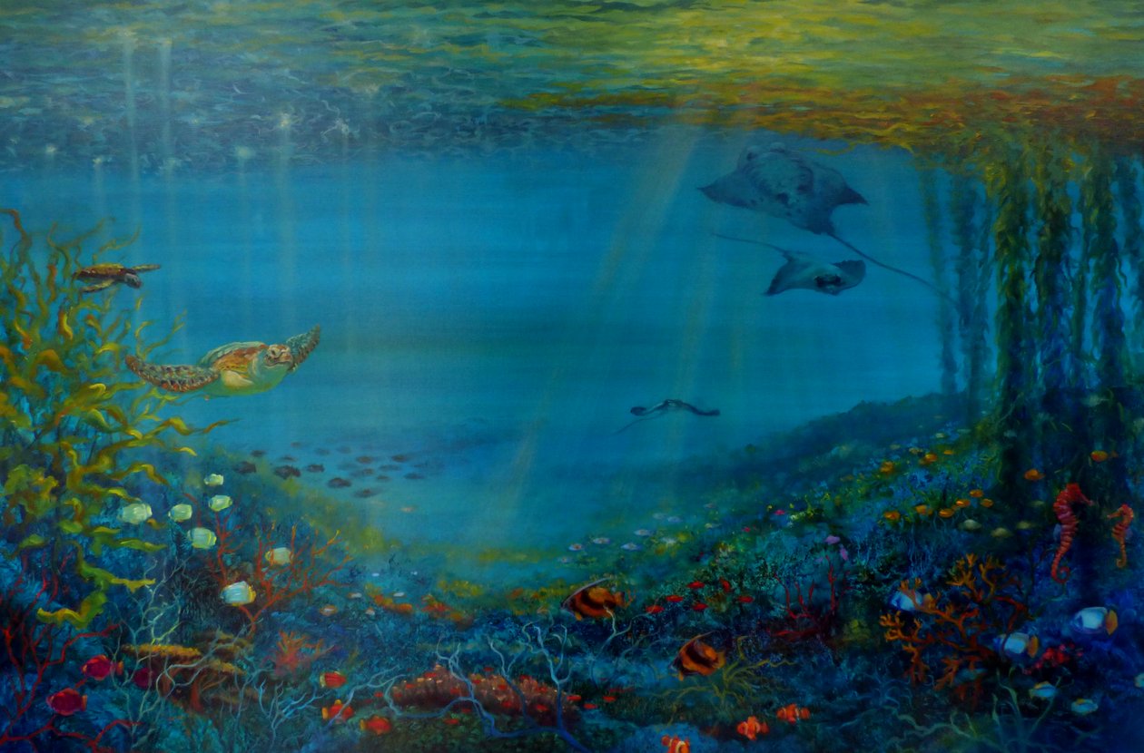 Koralrev, 2018, af Lee Campbell