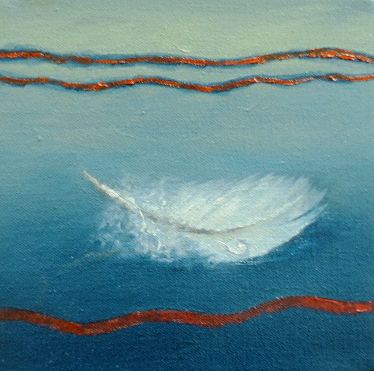 Flydende, 2001 Fjer af Lee Campbell