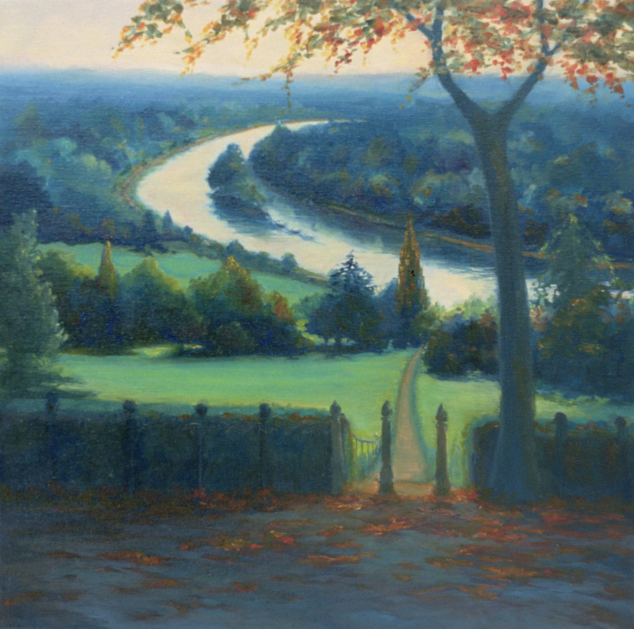 Fra bakken, 2001 Petersham Meadow af Lee Campbell